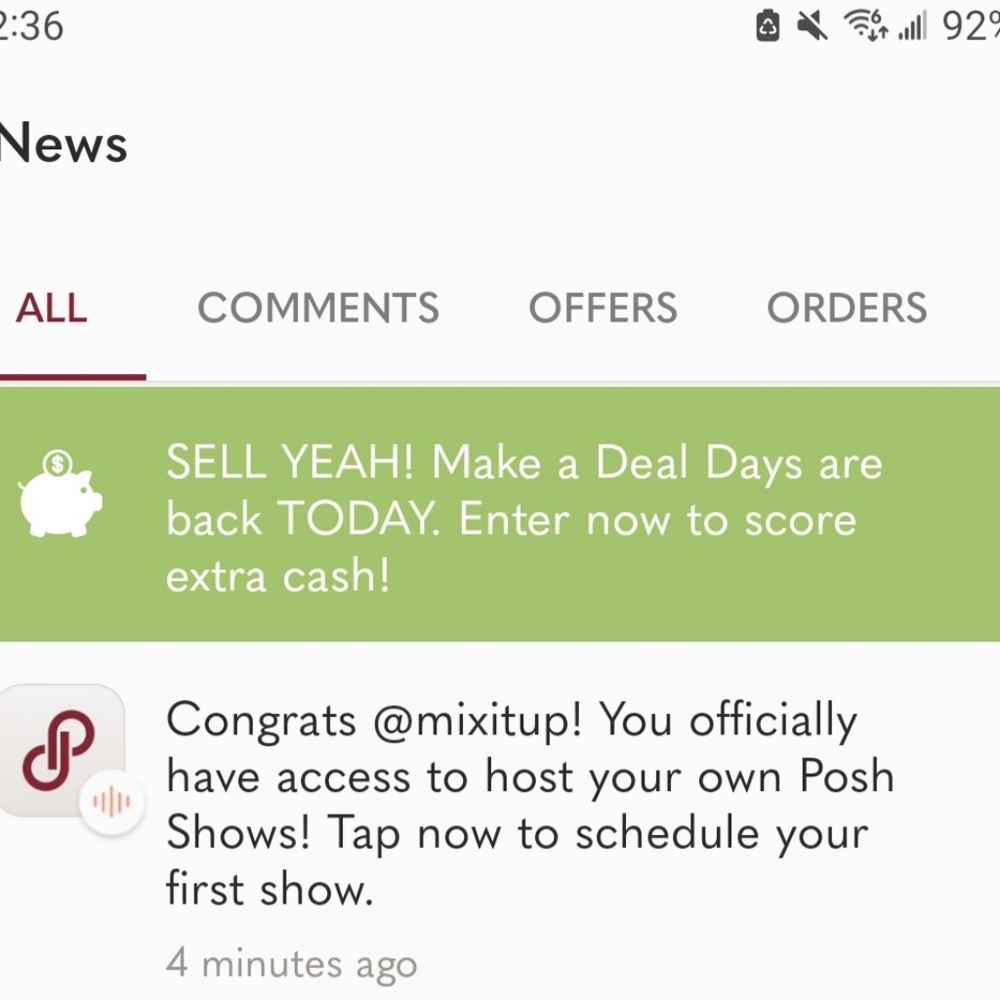 Live posh shows yay